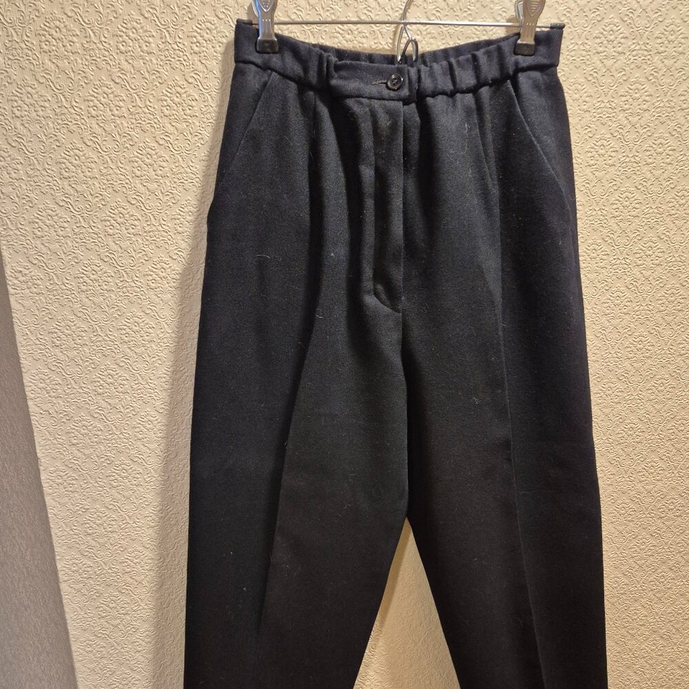 Wool pants
